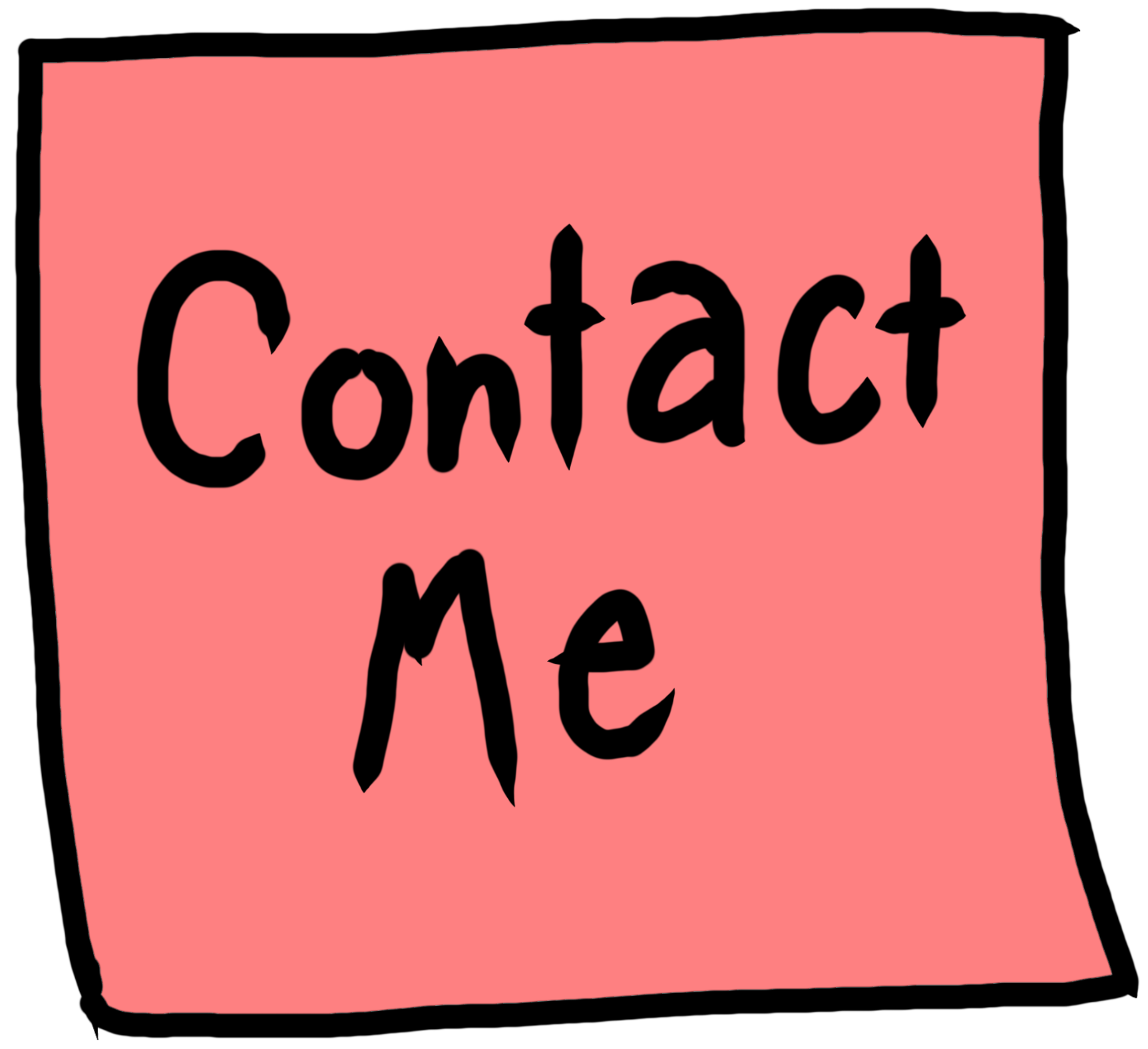 Contact Me Post-It